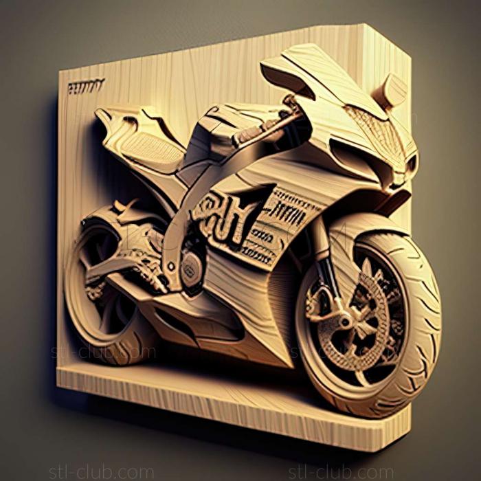 3D модель Yamaha YZF R6 2014 (STL)